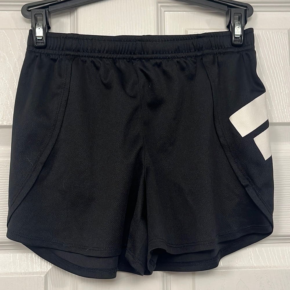 Girls Black Adidas Shorts
